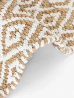 Alfombra corredor artesanal de yute Ramos