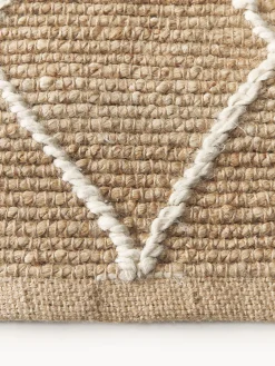 Alfombra corredor artesanal de yute Kunu