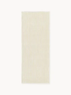 Alfombra corredor artesanal para exterior a rayas Turner