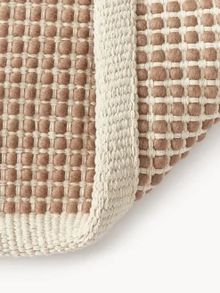 Alfombra corredor artesanal de lana Amaro