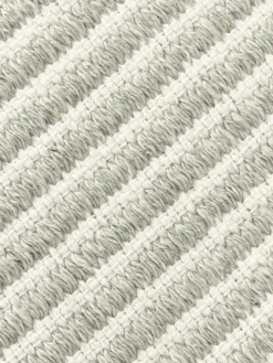 Alfombra corredor artesanal para exterior a rayas Turner