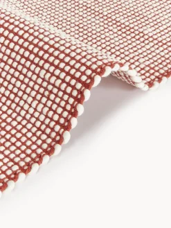 Alfombra corredor artesanal de lana Amaro