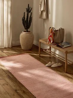 Alfombra corredor artesanal de lana Amaro