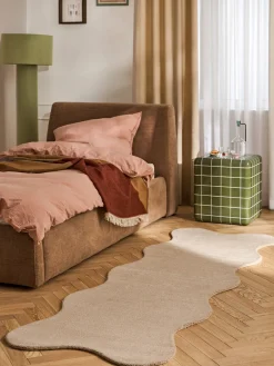 Alfombra corredor artesanal Wavy