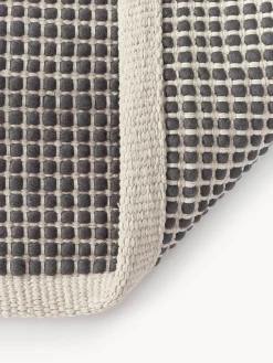 Alfombra corredor artesanal de lana Amaro