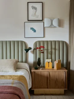 Alfombra corredor artesanal de lana Mosaic