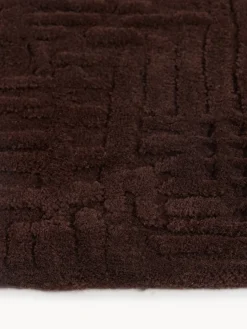 Alfombra corredor artesanal de lana Merima