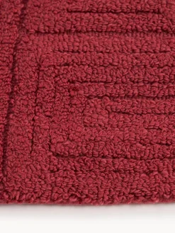 Alfombra corredor artesanal de lana con estampado geométrico Alexia