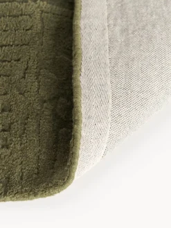 Alfombra corredor artesanal de lana Merima