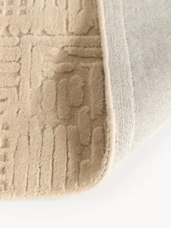 Alfombra corredor artesanal de lana Merima