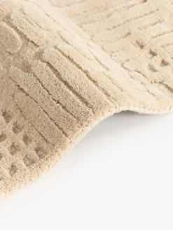 Alfombra corredor artesanal de lana Merima