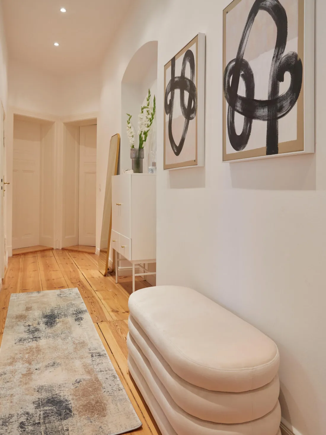 Alfombra corredor de diseño Rustic Textures II