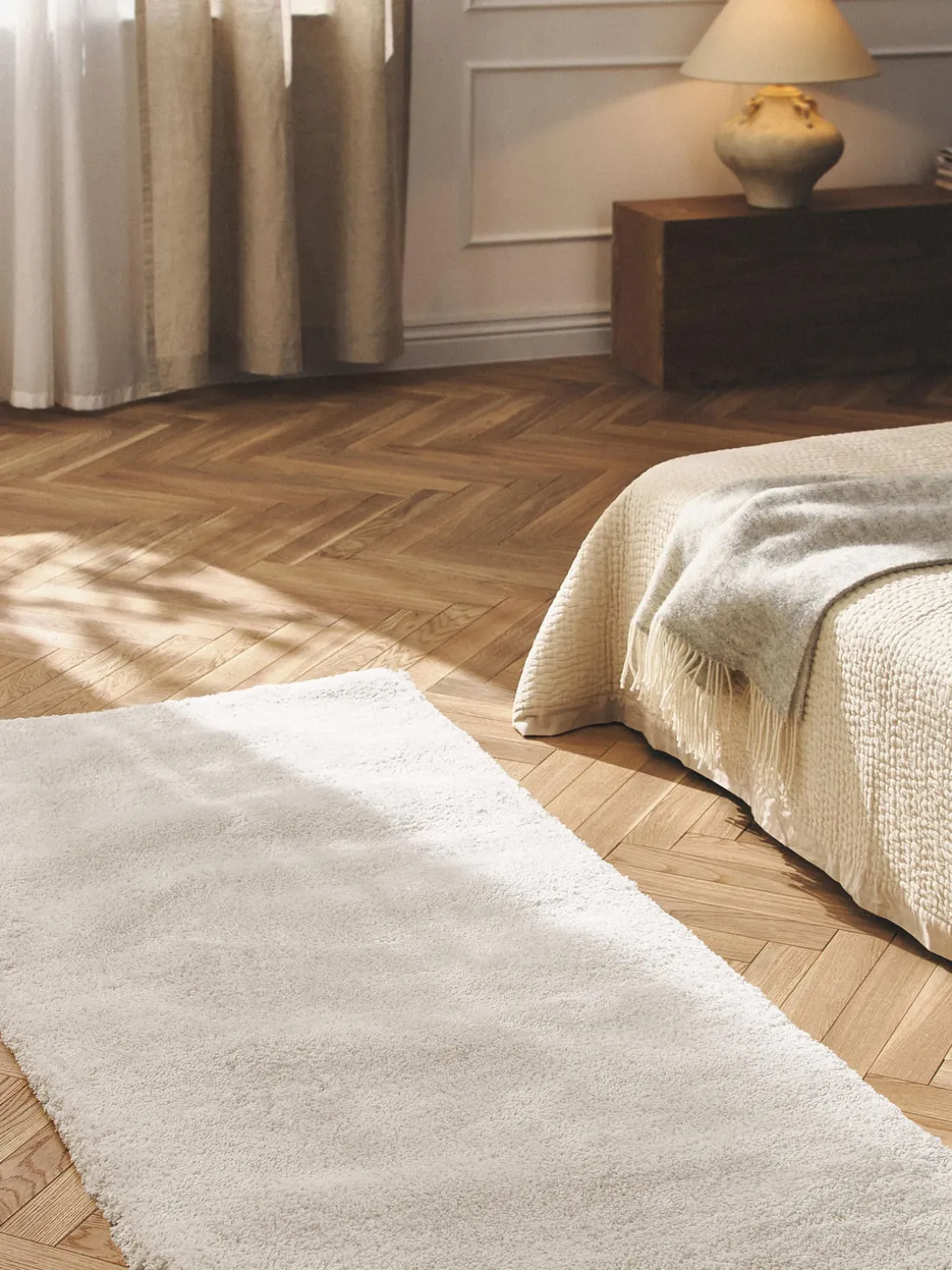 Alfombra corredor de pelo largo Leighton