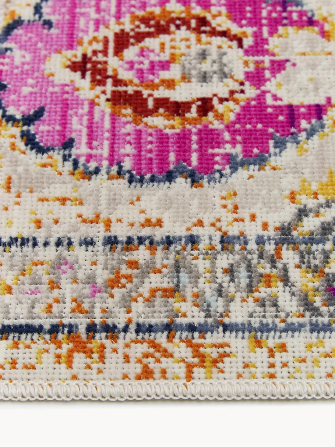 Alfombra corredor de pelo corto Kashan