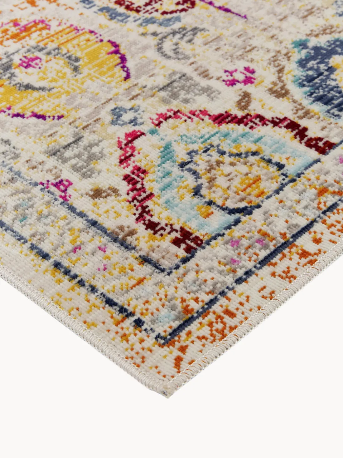 Alfombra corredor de pelo corto Kashan