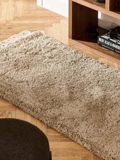 Alfombra corredor de pelo largo con flecos Dreamy