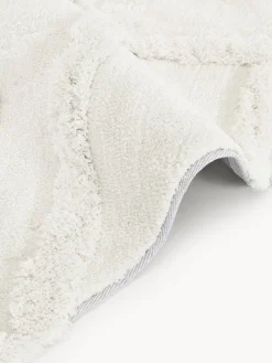 Alfombra corredor de pelo largo texturizada Magda