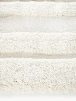 Alfombra corredor de pelo largo texturizada Genève