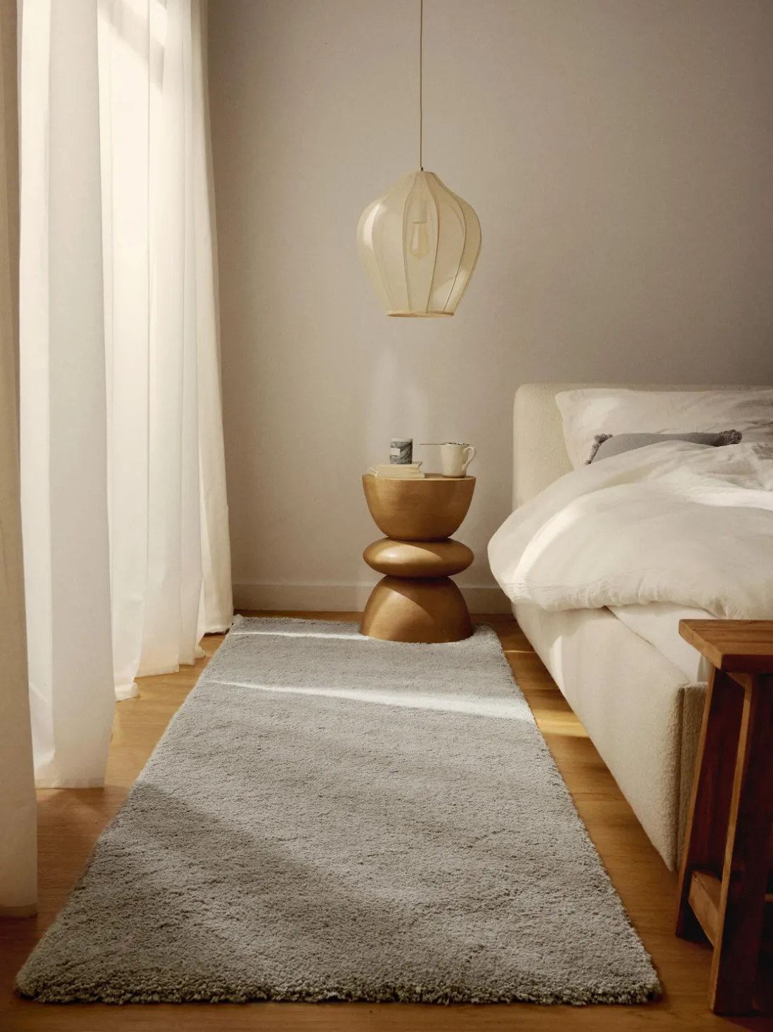 Alfombra corredor de pelo largo Leighton