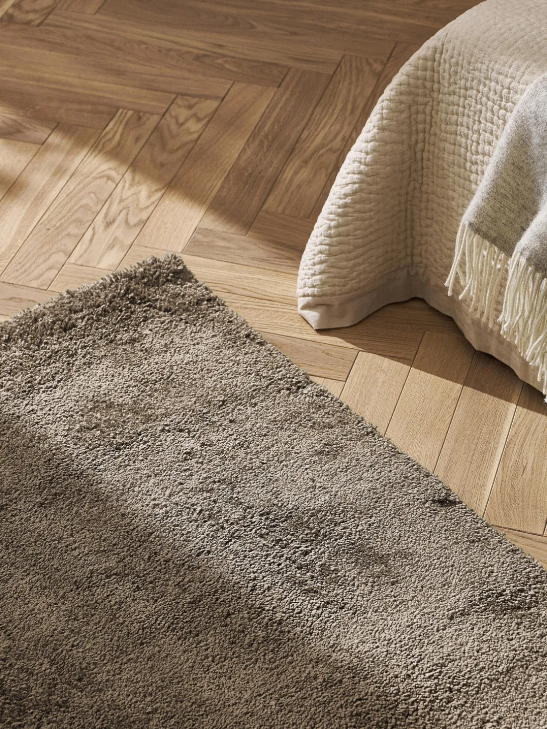 Alfombra corredor de pelo largo Leighton