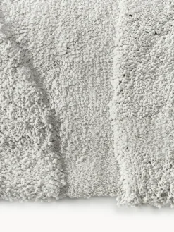 Alfombra corredor texturizada de pelo largo Jade