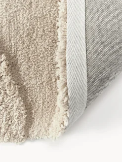 Alfombra corredor texturizada de pelo largo Jade