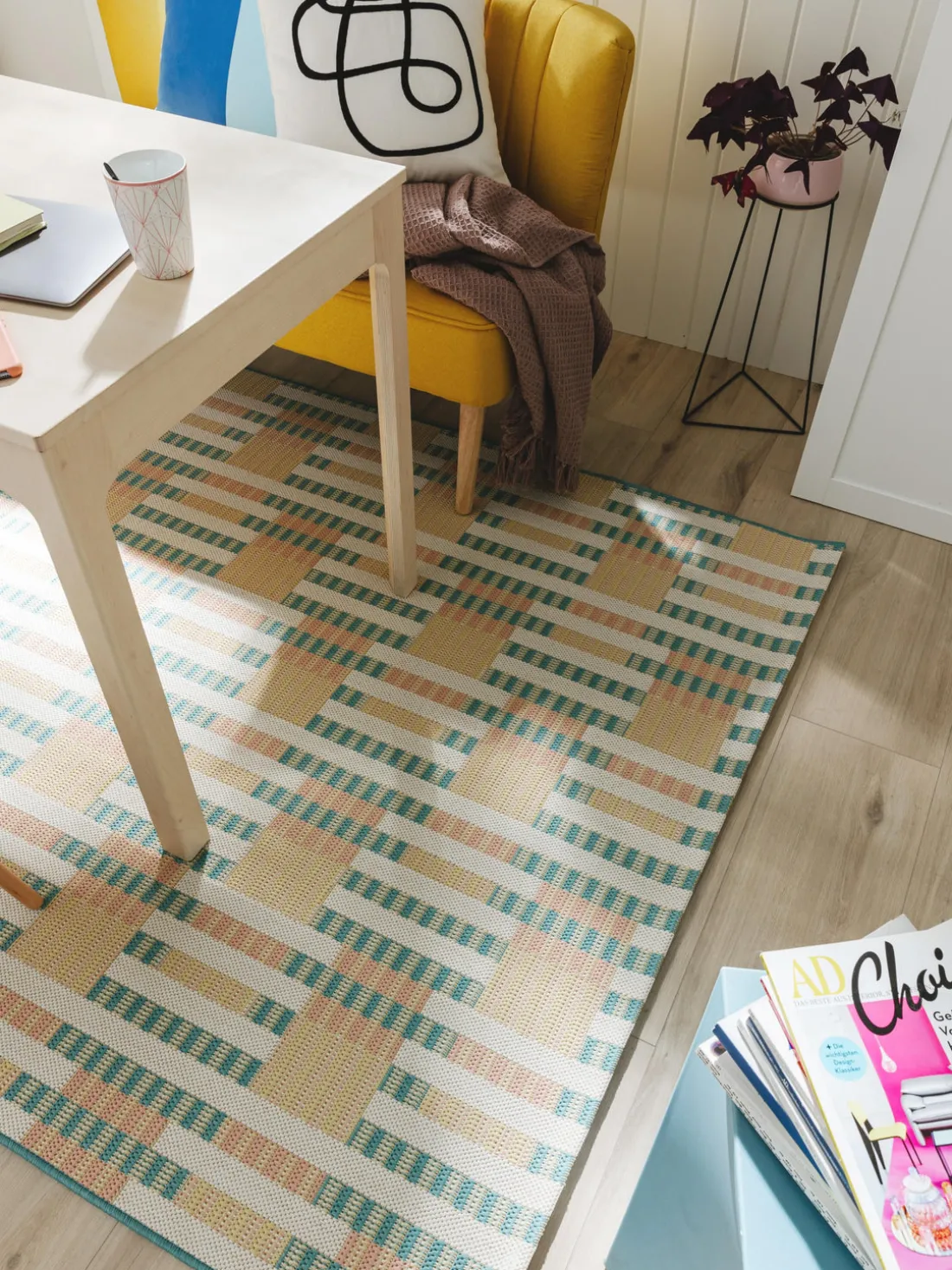 Alfombra de interior y exterior Candy