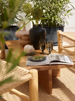 Alfombra de interior/exterior en look yute Limonero