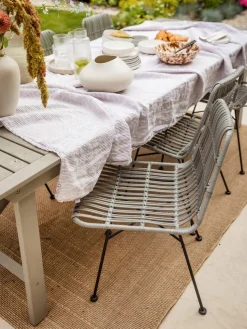 Alfombra de interior/exterior en look yute Limonero