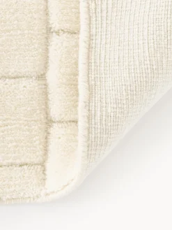 Alfombra de lana artesanal texturizada Adley