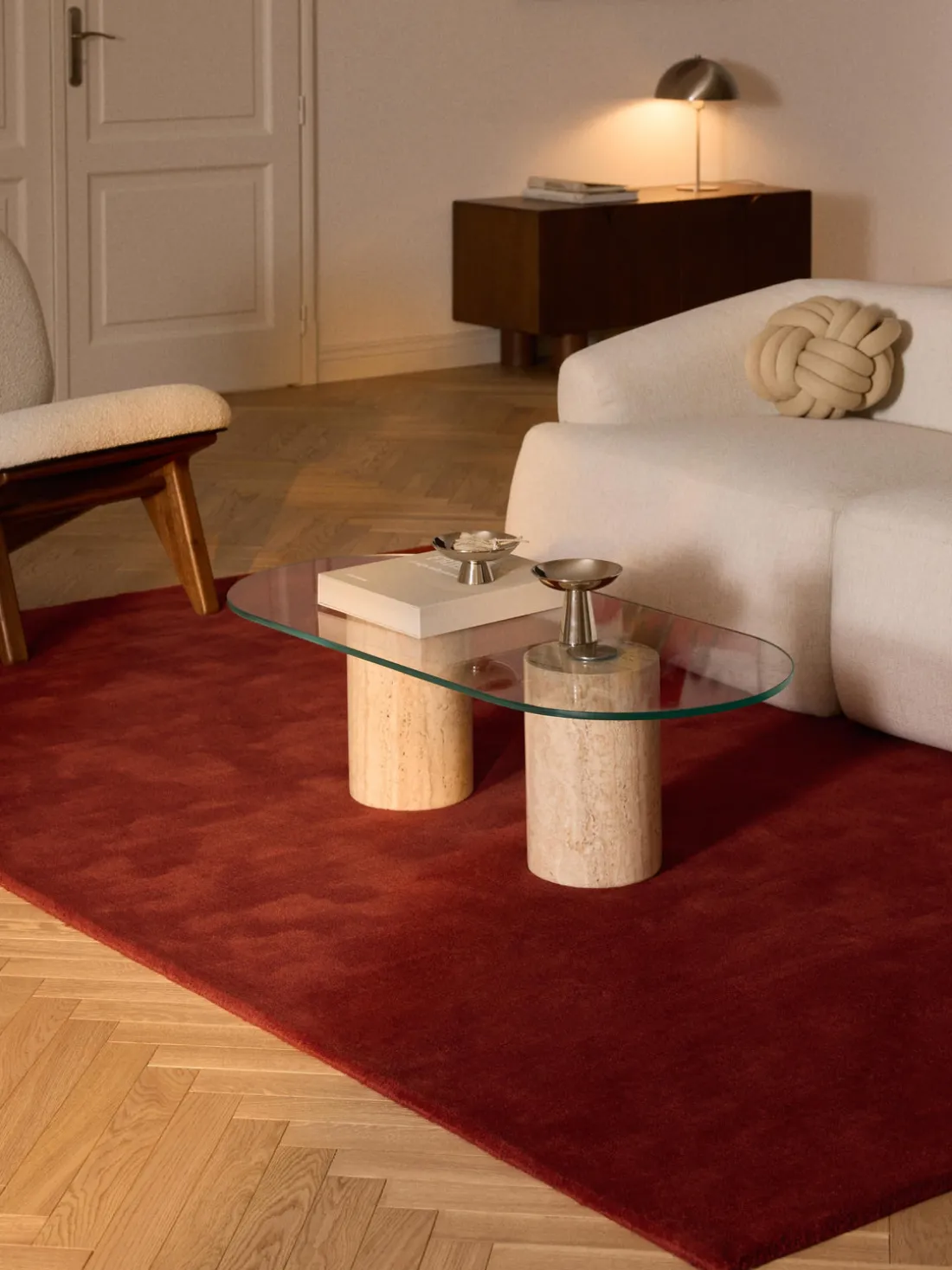 Alfombra de lana artesanal Zayne