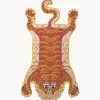 Alfombra de lana artesanal Tigress