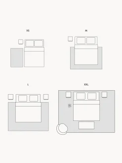 Alfombra de lana de forma orgánica Koi