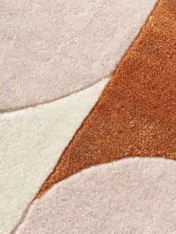 Alfombra de lana de pelo corto Camden