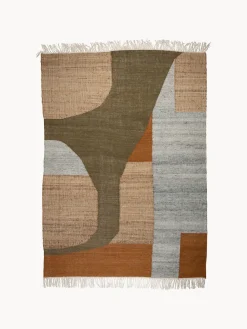 Alfombra de lana y algodón hecha a mano Pavilion