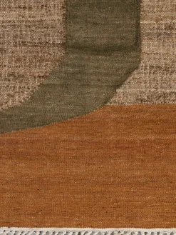 Alfombra de lana y algodón hecha a mano Pavilion