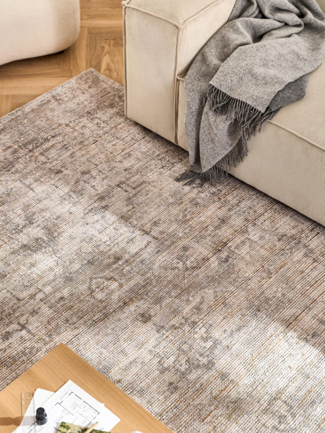 Alfombra de pelo corto Alisha