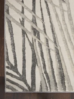 Alfombra de pelo corto con relieves Rustic Texture