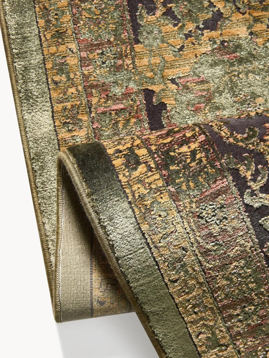 Alfombra de pelo corto con motivos ornamentales Medea