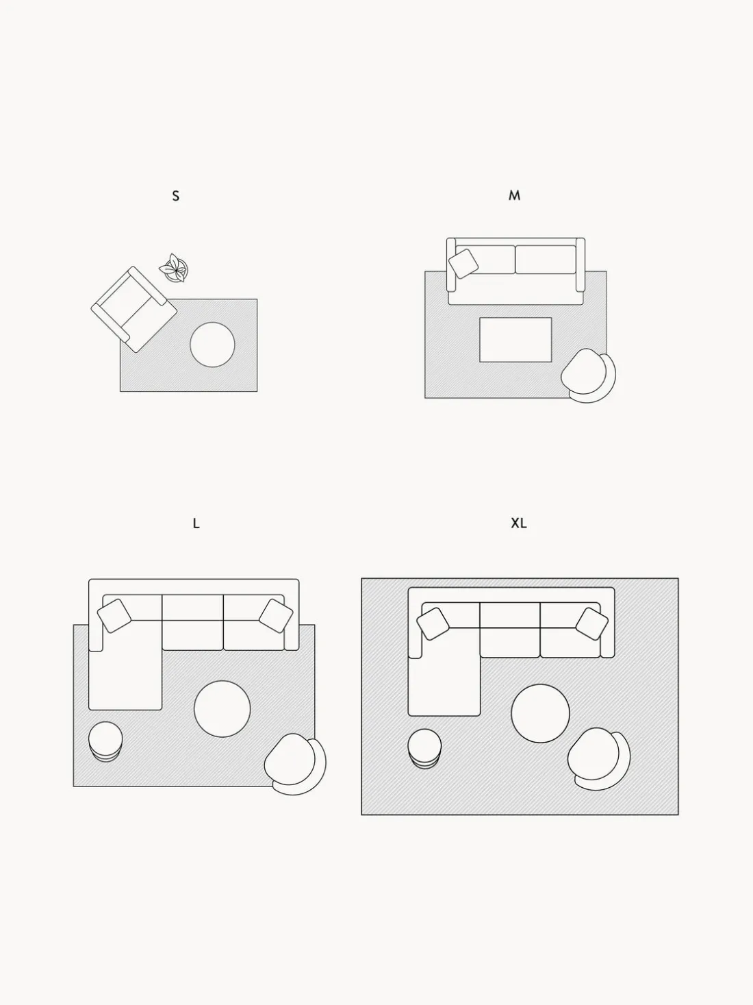 Alfombra de pelo corto diseño Griff