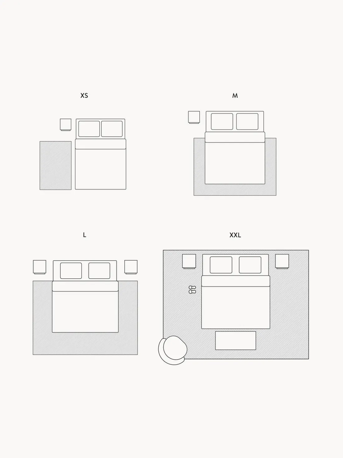 Alfombra de pelo corto diseño Griff