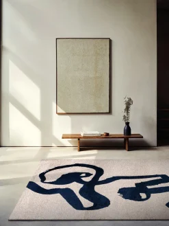 Alfombra de pelo corto Ribbon