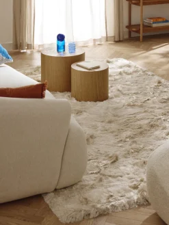 Alfombra de pelo largo brillante Jimmy