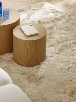 Alfombra de pelo largo brillante Jimmy