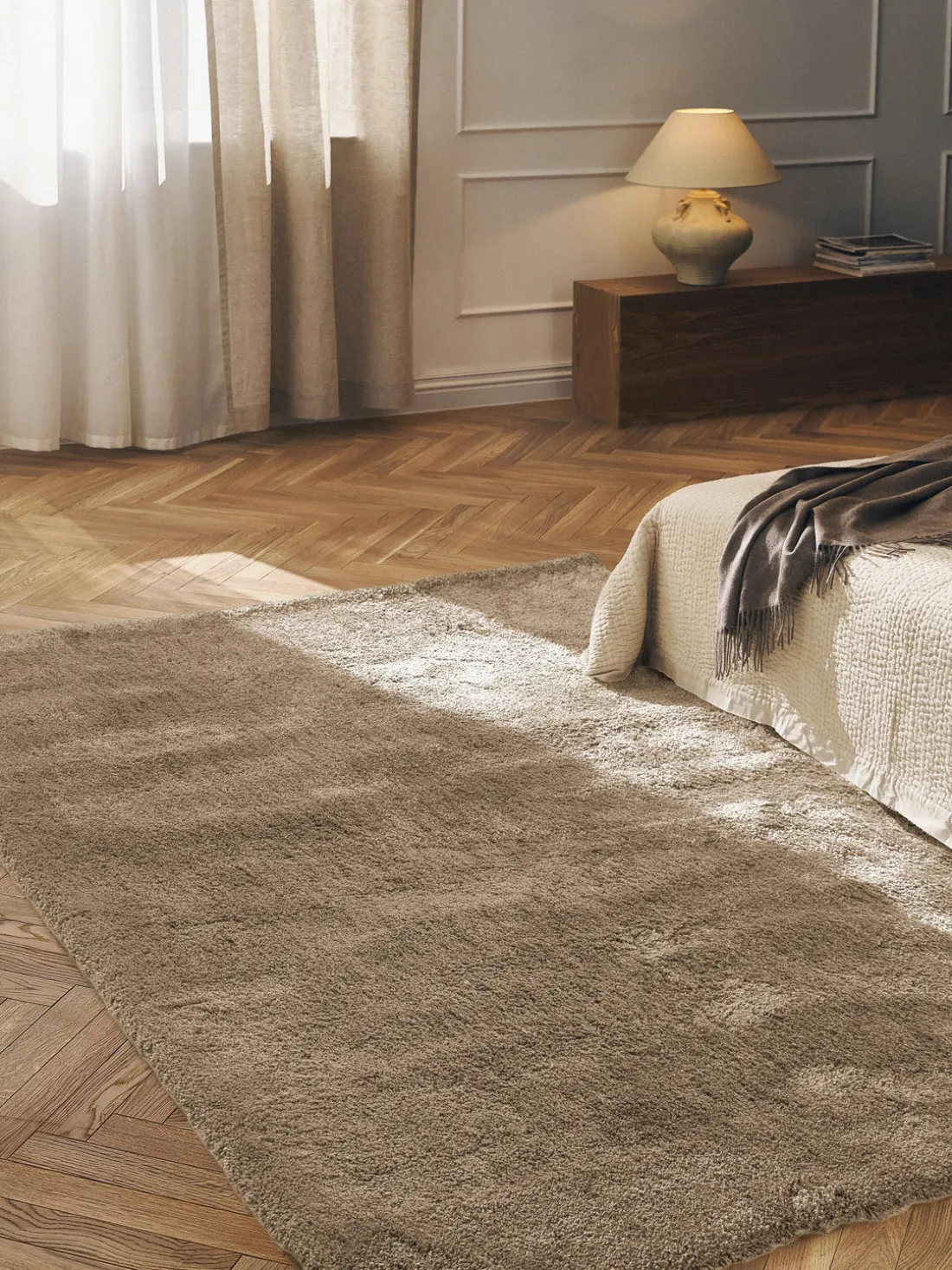 Alfombra de pelo largo Leighton