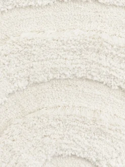 Alfombra de pelo largo texturizada Rubbie