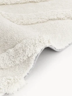 Alfombra de pelo largo texturizada Magda