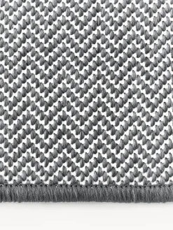 Alfombra exterior reversible en zigzag Cort