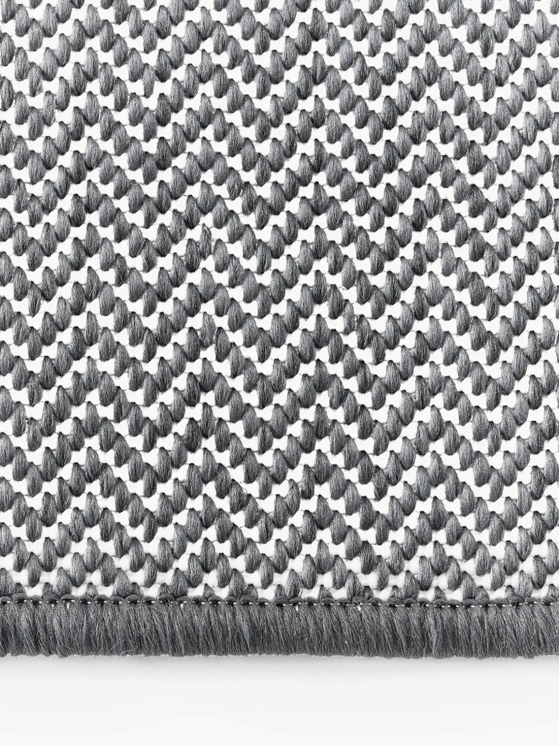 Alfombra exterior reversible en zigzag Cort