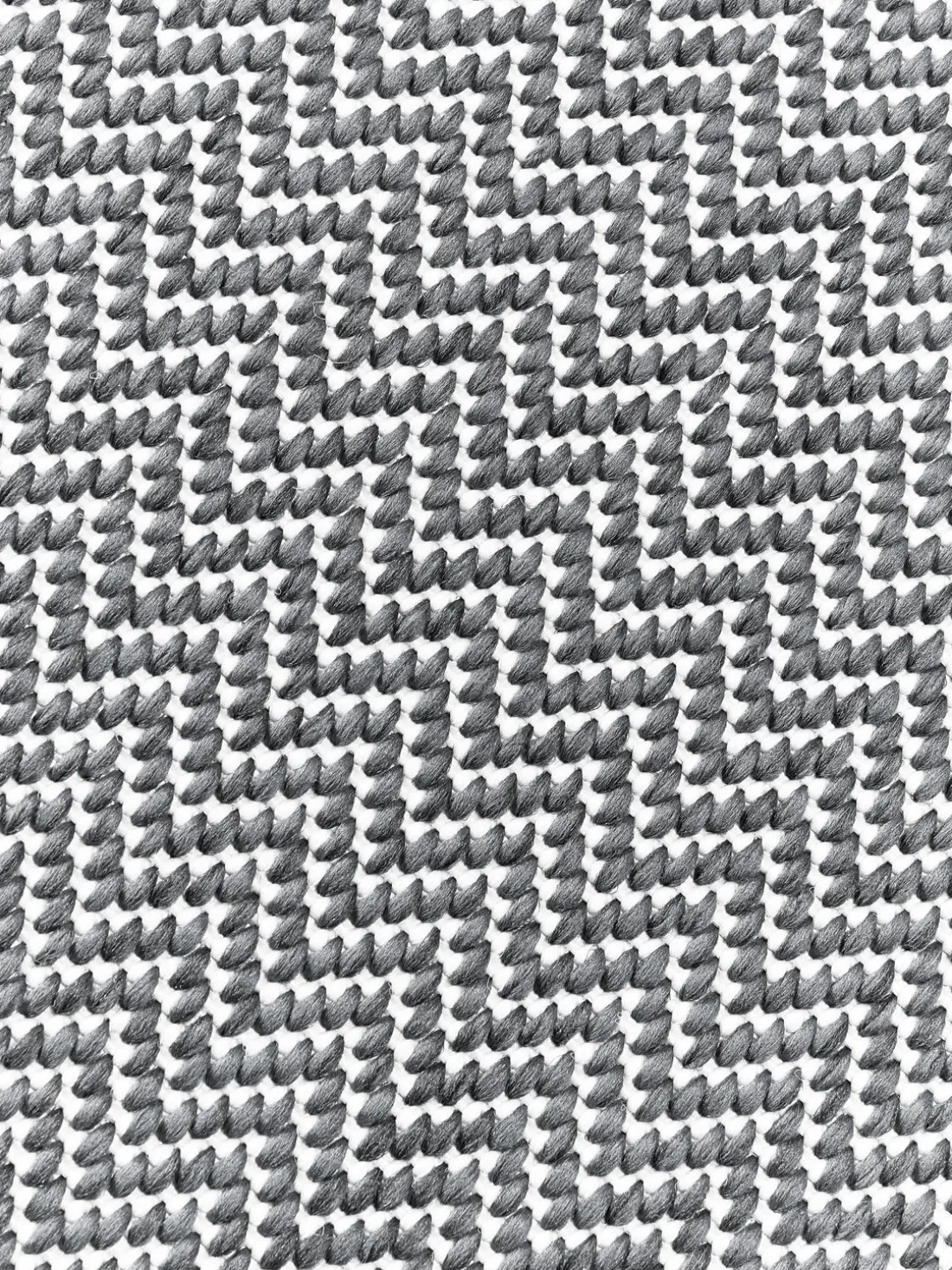 Alfombra exterior reversible en zigzag Cort